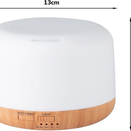 Luchtbevochtiger diffuser aromatherapie rgb afstandbediening