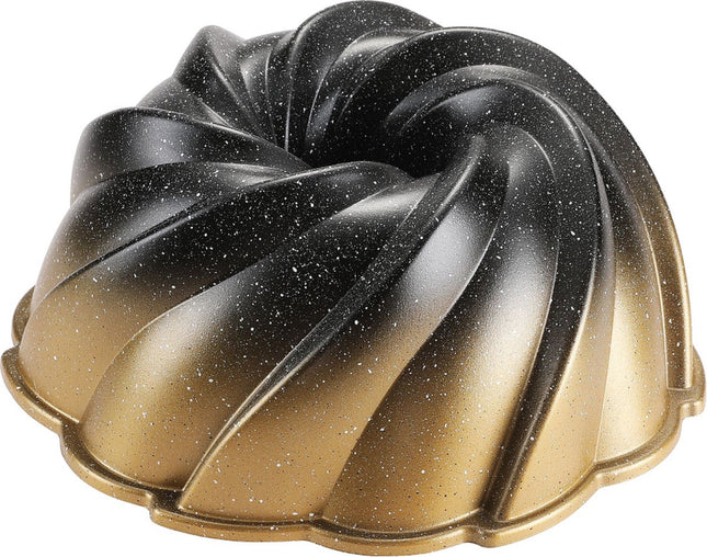 Tulband Bakvorm - Cakevorm Swirl Bundt - Taartvorm met Anti-aanbak Laag - 24 cm -Springvormen