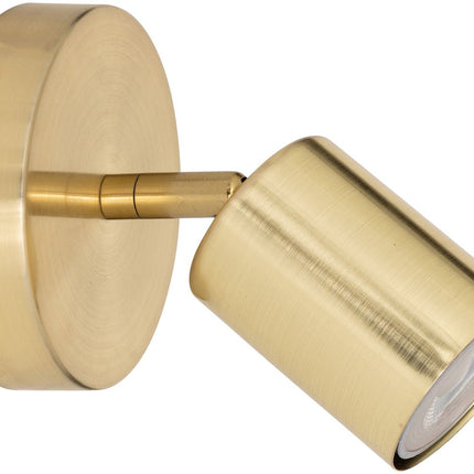 Atmosphera Vico Wandlamp - Ø10xH14cm - Goud