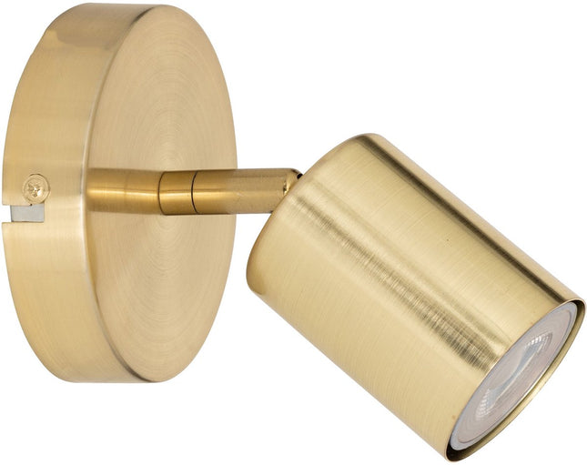 Atmosphera Vico Wandlamp - Ø10xH14cm - Goud