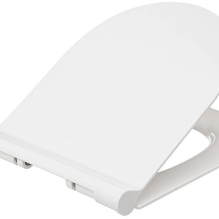 5Five Toiletbril Brilliant - wit - kunststof - universeel model - soft close systeem