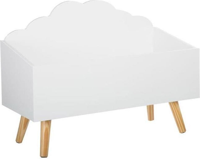 Eazy Living Houten Speelgoedkist Madelon Wit