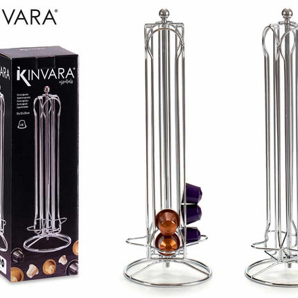 Kinvara Roterende Koffiecapsulehouder - Nespresso - 360° Draaibaar - Cuphouder - 36 Capsules