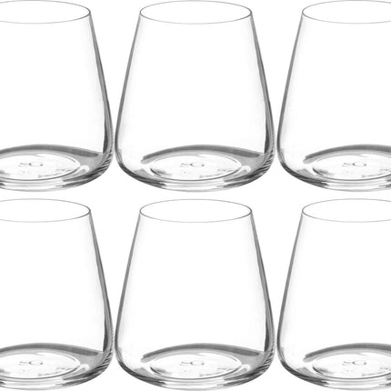 Secret de Gourmet Selenga waterglazen 43cl - Set van 6 - Transparant