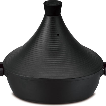 Cheffinger Tajine - 32cm - Inductie - Arabisch Design Non-stick - Zwart