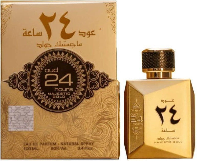 Oud 24 hours Majestic Gold Eau De Parfum 100 ml