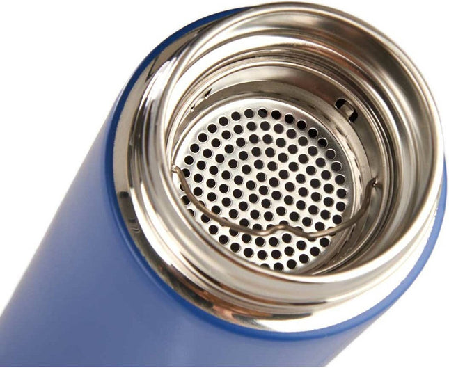 Kinvara Thermosfles met LED-scherm - Rood - RVS - Temperatuur Display - Thermosbeker - Waterfles - 400ml