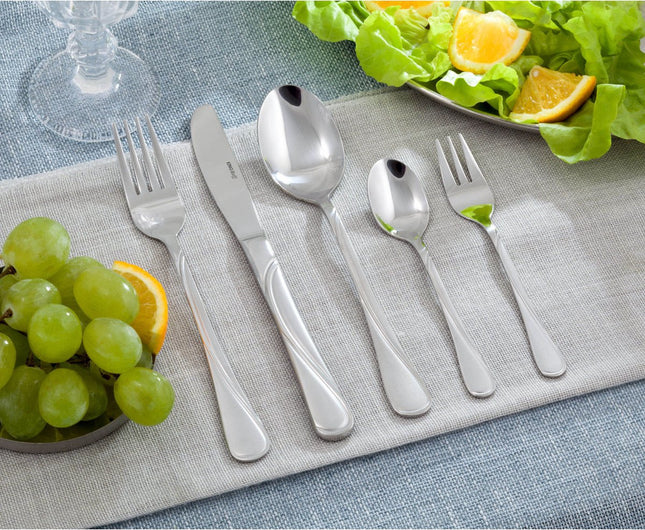 KINGHOFF 3553 - luxe bestekset koffer - 72 delig - 12 persoons - Modern bestek