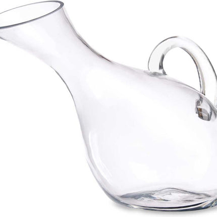 Arte Regal Wijn karaf / decanteer schenkkan - glas - 1,5 liter - 15 x 28 cm - wijn laten luchten