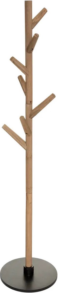 5Five Houten staande kapstok - Lichtbruin/zwart