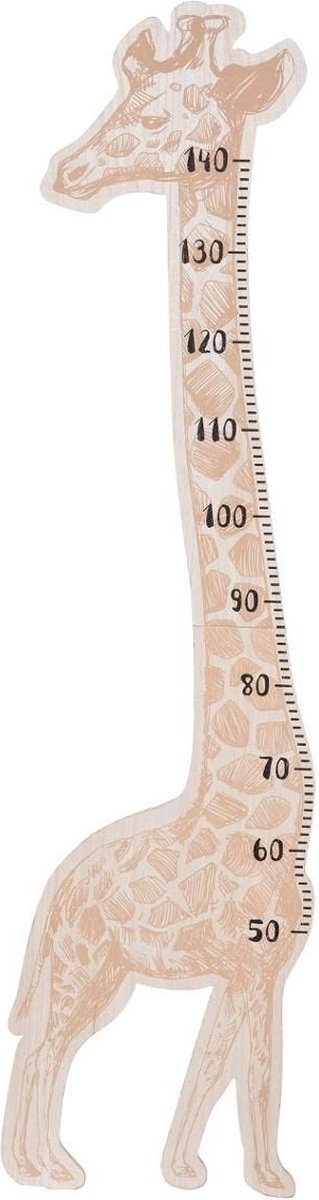 Meetlat -  Giraffe - Groeimeter - tot 140 cm
