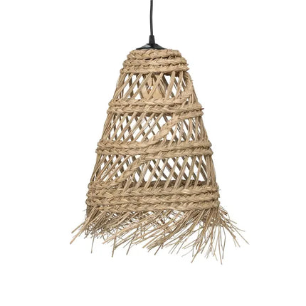 Atmosphera Hanglamp Lahys - E27, niet inbegrepen - Ø28xH48cm - Naturel witte ophanging