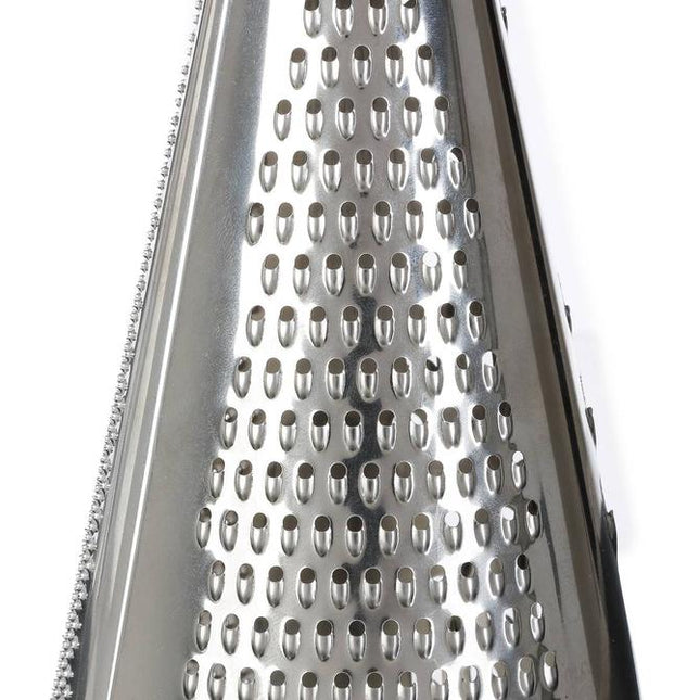 Rasper Cirkelvormig 3 zijden Roestvrij staal (25,2 x 11 cm)
