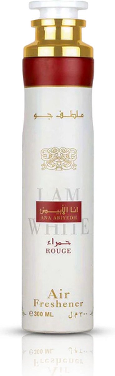 Ana Abiyedh Rouge - Eau De Parfum [60ml] & I am White Oud Arabian [300ml Air Freshener ]
