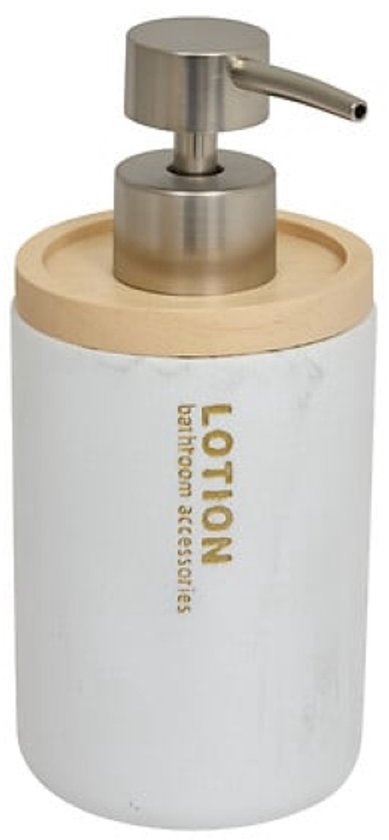 Léa Badkameraccessoiresset - Badkamerset Moderne Badkameraccessoires - Toiletborstel - Zeepdispenser - Tandenborstelhouder - Wit