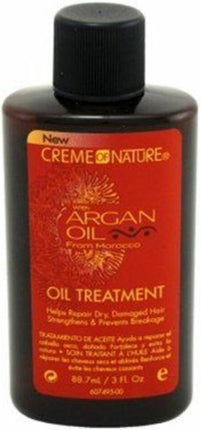 Creme Of Nature Argan Oil oliebehandeling voor droog en beschadigd haar, 88 ml