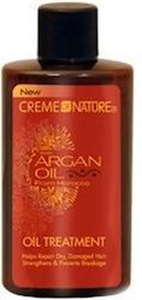 Creme Of Nature Argan Oil oliebehandeling voor droog en beschadigd haar, 88 ml