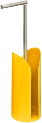 5Five Cocoon Flexibele toilethouder + toiletborstel - Geel