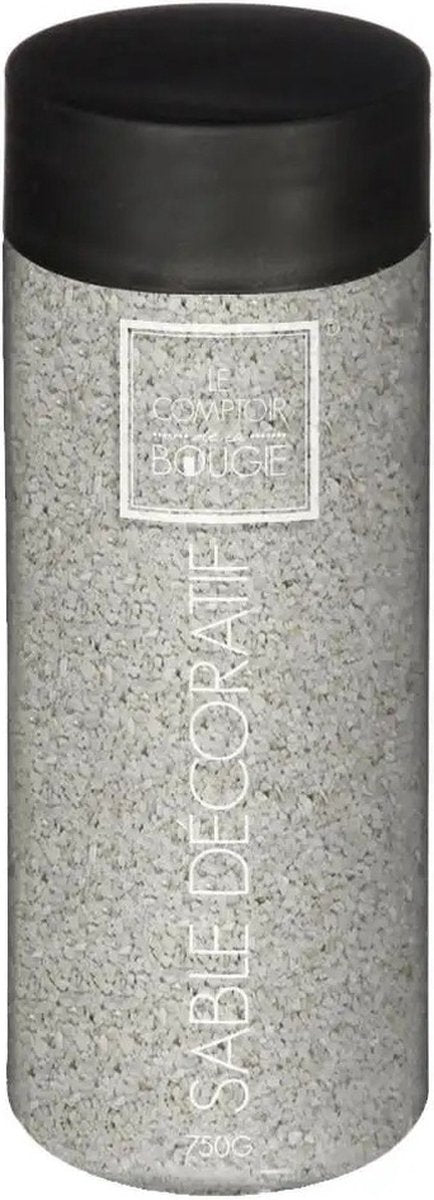Atmosphera decoratie zand - lichtgrijs - 750 gram - Zandkorrels/hobby vulmateriaal
