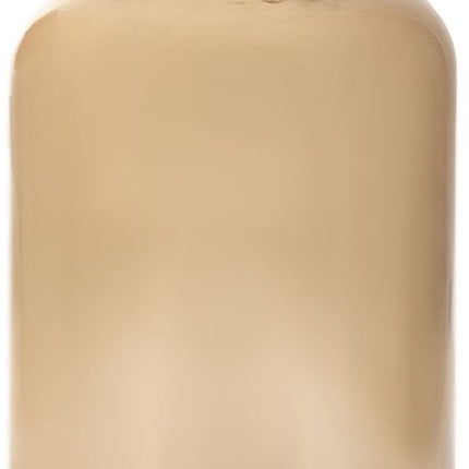 Homla - Tenno Bloemenvaas - Decoratieve Vaas - Modern Design - Groot Glazen Vaas voor Droogbloemen & Boeket- Scandinavisch Interieur - Stijlvolle Woonaccessoire - Ø14.5 x 25.5 cm - Beige