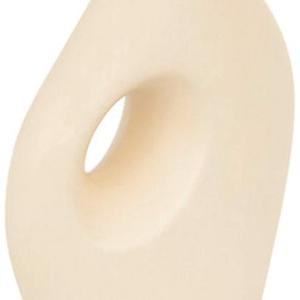 Keramische vaas Nola | Beige 30 cm