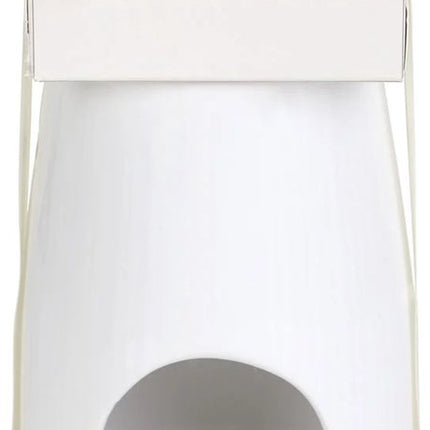 Homla - Fires Geurbrander - Aroma Brander - Inclusief Geurwax - Geurverspreider - voor Woonkamer & Badkamer - Decoratie Cadeau - Keramiek met Wax Fresh Linen - Wit