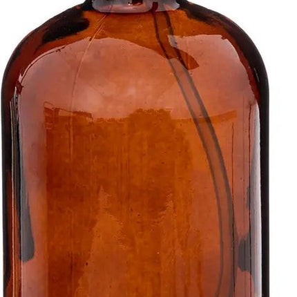 5Five Plantenspuit - met een inhoud van 450 ml - glas - transparant bruin - verstuiver kop - 21 cm
