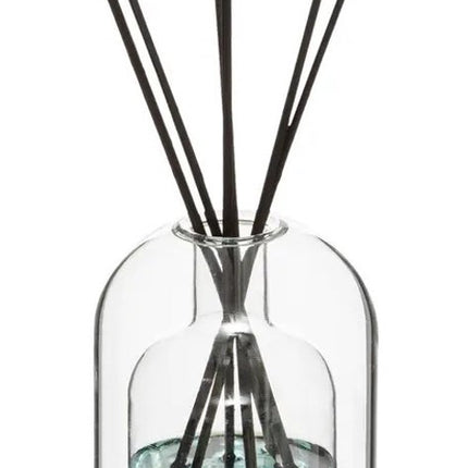 Atmosphera Geurstokjes in luxe glazen houder - Monoi - 150 ml - geurverspreider - interieurparfum