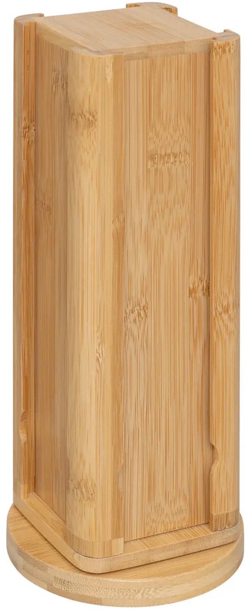 5Five Dolce Gusto Koffie cups/capsules houder dispenser - bamboe hout - 11 x 29 cm - voor 20 capsules