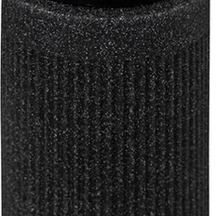 5Five Zeeppompje/zeep dispenser Onyx - antraciet - polystone - 17 x 7 cm - 350 ml