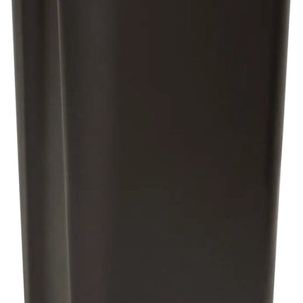 5Five Prullenbak Norvik - mat zilver - rvs metaal - 30 liter - 36 x 30 x 61 cm - afvalbak