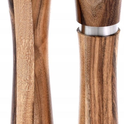 Klausberg 7592/7593 - Peper en zout molen - Acaciahout - 31.5 / 25 cm hoog