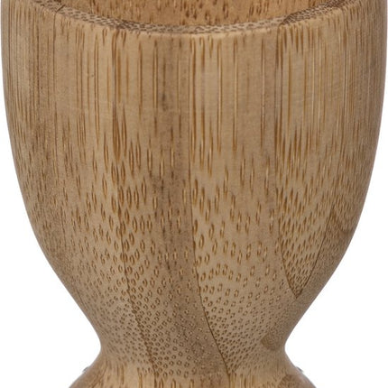 Secret de Gourmet eierdopjes van bamboe, set van 4, 7,5 cm