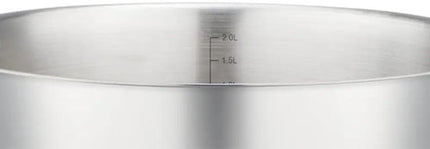 Lage braadpan met deksel 24 cm, 2,9 liter, rvs, geschikt voor alle warmtebronnen