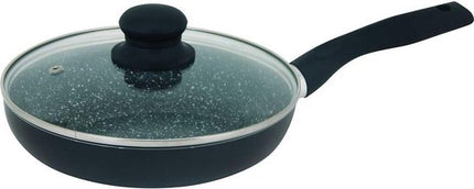 Kinghoff koekenpan KH-3957 met glazen deksel, Ø 24 cm