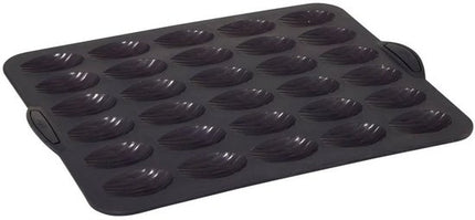 Siliconen TOP Maxi siliconen 30 madeleinevorm - verstevigde metalen armatuur - anti-aanbak - 40,1 × 30,7 × 2,0 cm - oven en vriezer - 100% Siliconen Platinium