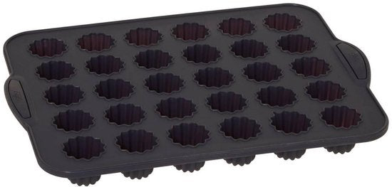Siliconen TOP cannelés bakvorm - 30 vormen - stevige armatuur & anti-aanbak silicone - 100% Siliconen Platinium
