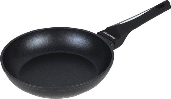 Klausberg 7689 - Zwarte koekenpan - 24 cm - zwart