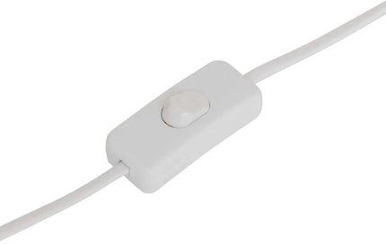 Atmosphera Lito Tafellamp/Paddenstoellamp - Ø20xH25cm - Wit