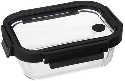 Vershoudbakjes Glas Set van 4 - Meal Prep Bakjes - Glazen Lunchbox met Deksel - 2x 0.5L & 2x 1.3L