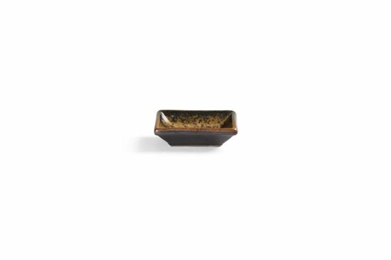 MPLCo - Ondes Dip Schaaltje - Dip Kom - Saus Schaaltje Sushi & Tapas - Kleine Kom - Vaatwasser & Magnetron Bestendig - Mini Serveerschaal - Keramiek - ca. 8 x 5.5 x 2 cm - Aardetinten