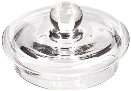 Snoeppot - Voorraadpot - Snoepglas - Glazen Bewaarpot met Deksel - Voor Snoep, Koekjes, Chocolade & Kleine Etenswaren - Vaatwasserbestendig - 0.4 Liter - Ø12.5 x 12 cm - Transparant