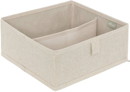 Lademandje kledingkast organizer 16-vaks Five® - Dressy+ - Beige - Opvouwbaar