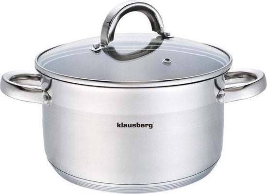 Klausberg 7122 - kookpan met deksel - 1.5L - Ø16 cm