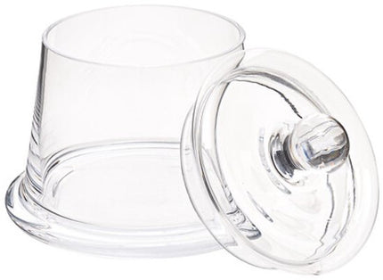 Snoeppot - Voorraadpot - Snoepglas - Glazen Bewaarpot met Deksel - Voor Snoep, Koekjes, Chocolade & Kleine Etenswaren - Vaatwasserbestendig - 0.4 Liter - Ø12.5 x 12 cm - Transparant