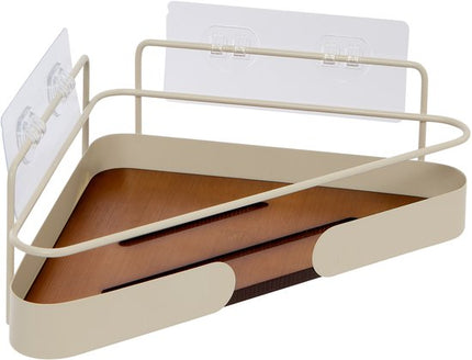 Étagère de douche Argileo angle 1 niveau beige