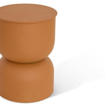 Atmosphera – Totem Salontafel Palomba – Oker Ø 31 cm Staal H 41.8 cm – Geen Montage