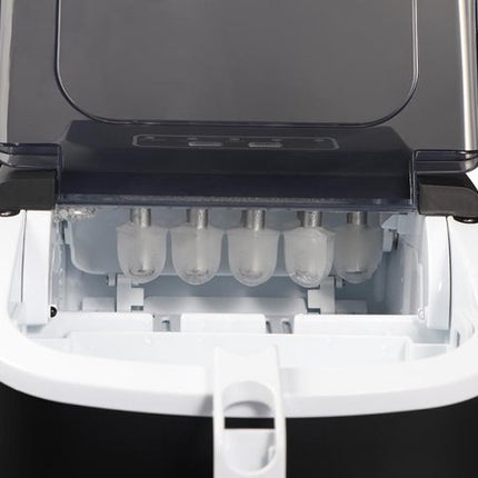 KLAUSBERG KB-7882 Automatische IJsblokjesmaker – 12 kg/dag, 7-12 min Snel, 1.2L Tank, LED Display, Zelfreinigend