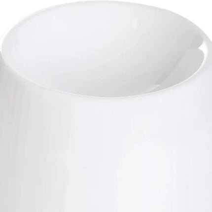 Homla - Fires Geurbrander - Set van 2 - Aroma Brander - Inclusief Geurwax - Geurverspreider - voor Woonkamer & Badkamer - Decoratie Cadeau - Keramiek met Wax Fresh Linen - Wit