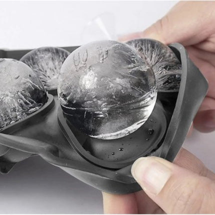 Ruhhy Siliconen Vormen: XXL IJsklontjes en Perfecte IJsbollen voor Uw Drankjes